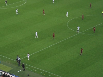 Der schnellst Mann auf dem Platz wird ausgewechselt, Govou kommt für Ribery.
