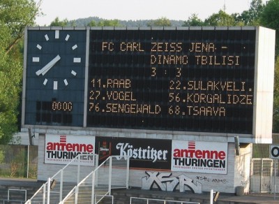  Und wieder hat Jena nicht gewonnen.
