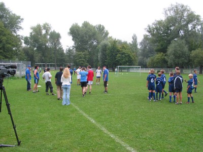 3 Mannschaften spielten um den SC-Wanderpokal, die D-Junioren des FCC und 2 Teams zusammengesetzt aus SC-Mitgliedern.
