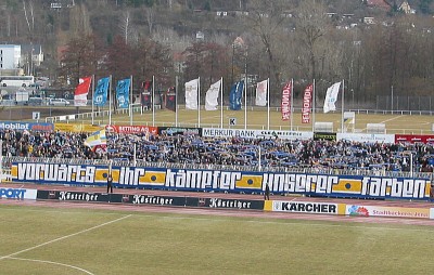 Schalparade im K-Block.
