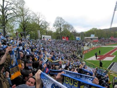 4000 bis 5000 FCC-Fans waren vor Ort dabei.
