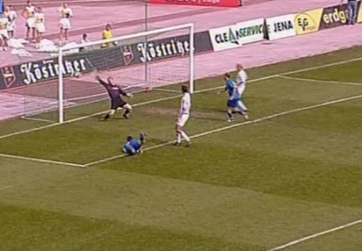 ... als Torschütze zum 2:0 für den FCC!
