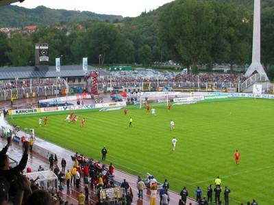 Die letzten 3 Minuten hielt der FCC den Ball ganz geschickt in der Kölner Hälfte ...
