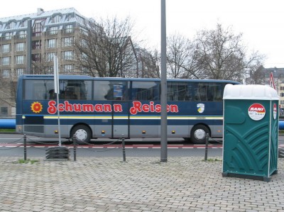 FCC-Busse prägten das Straßenbild von Köln.
