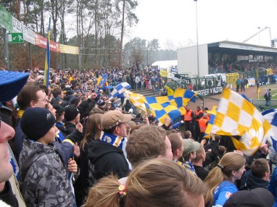 Über 800 FCC-Fans sangen sich die Seele aus dem Leib
