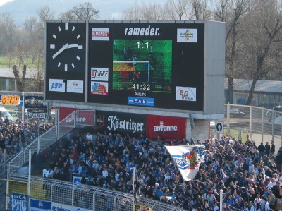 Kurz vor der Pause schafft der KSC aber die erneute Führung.
