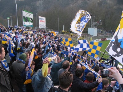 Etwa 550 FCC-Fans wollten dem beiwohnen
