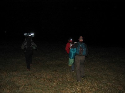 Abends hinüber in den Schwarzwald und zum Feldberg hinauf...
