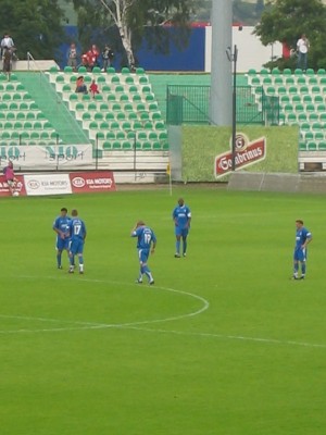 Die ersten Schritte des Jan Simak (Nr. 19) im FCC-Trikot
