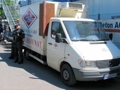 Gut bewachte Bratwurstreserven
