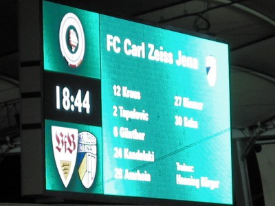 Die Bank des FCC
