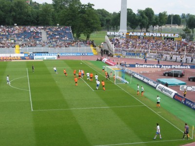 Und nach der Pause wollte der FCC bei den Fans einen besseren Eindruck hinterlassen.
