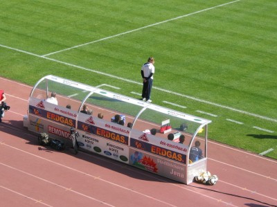 René van Eck am neuen Arbeitsplatz
