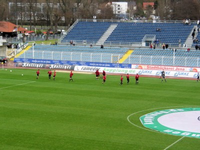 Alex Maul macht sich mal wieder im EAS warm
