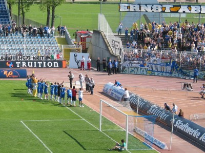 ... und bei der Mannschaft

