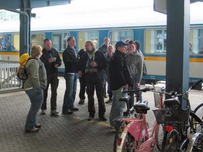 Ankunft in Regensburg
