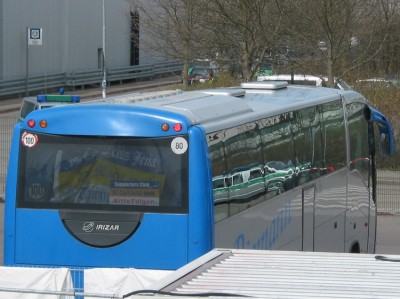 Gut 1000 FCC-Fans hatten den Weg nach Ingolstadt gefunden
