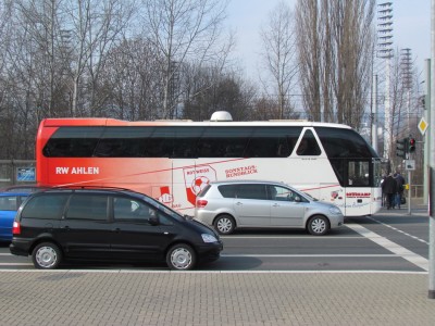 Ankunft der Gäste
