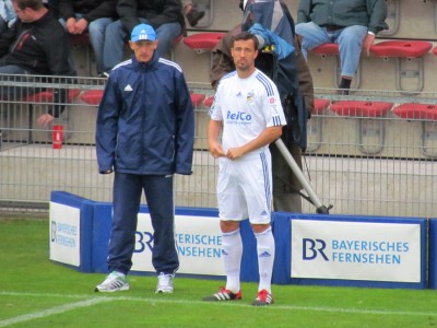 Nach dem 0:4 kam Hähnge für den verletzten Landeka
