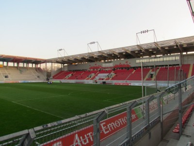 Das neue Stadion nun (fast) fertig
