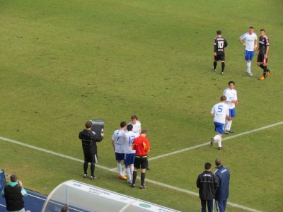 Doppelwechsel beim FCC - danach ging gar nichts mehr.
