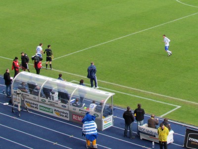 Auswechslung in der 90.

