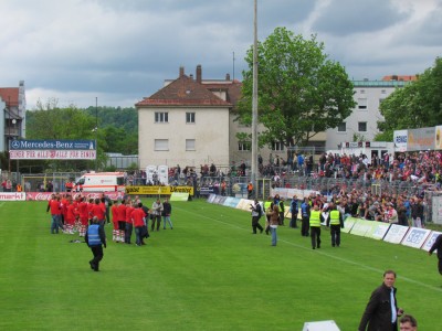 Fantastische Aufstiegsstimmung beim Jahn
