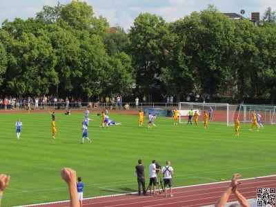Das frühe 1:0 für den FCC
