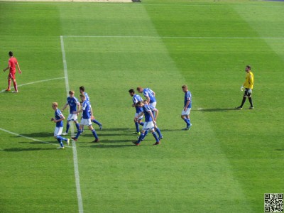 Der Bann war gebrochen - 1:0 für den FCC
