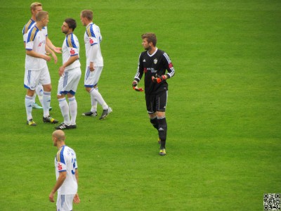 Die Nr. 1 stand im Tor
