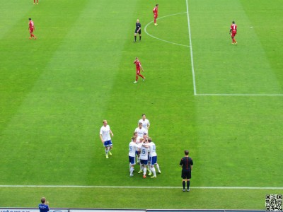 Jubel nach dem 1:0
