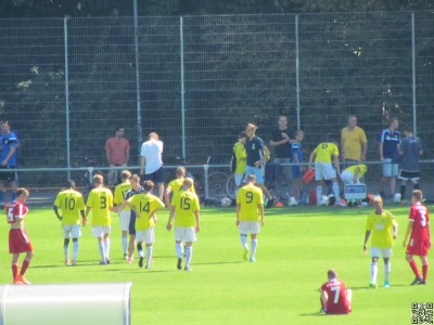 Geschafft - die B-Junioren gewinnen 3:2 gegen Frankurt
