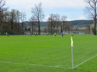 Kurzer Blick zu den B-Junioren
