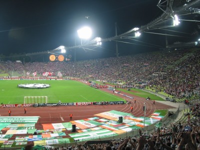 Schlüsselwörter: Bayern München Celtic Glasgow Olympiastadion Fanblock