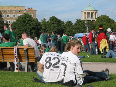 Die Schweingeist- und Teamdolski-Trikots waren natürlich auch vertreten.
