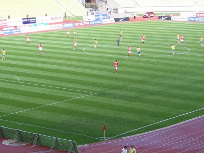 Wladiwostok im auch vom FCC bekannten Stil - ganz gut gespielt, aber alle Chancen versiebt und nach 39 Minuten ein Gegentor nach Unstimmigkeiten in der Hintermannschaft kassiert.

