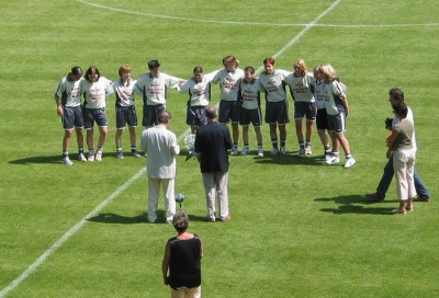  Die U16 Mädels des USV wurden für den Thüringenmeistertitel geehrt.
Schlüsselwörter: USV Jena SC Sand