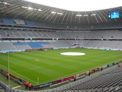 So gab es die Gelegenheit, ganz in Ruhe die Arena - in der der FCC kommende Saison zu Gast sein wird - zu knipsen.
