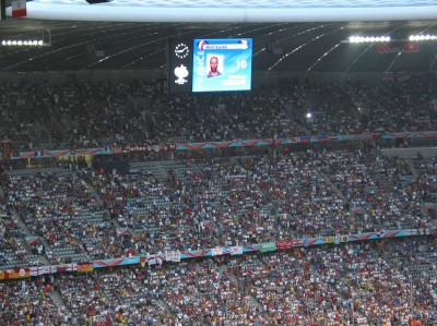 Zidane machte wieder ein ganz starkes Spiel.

